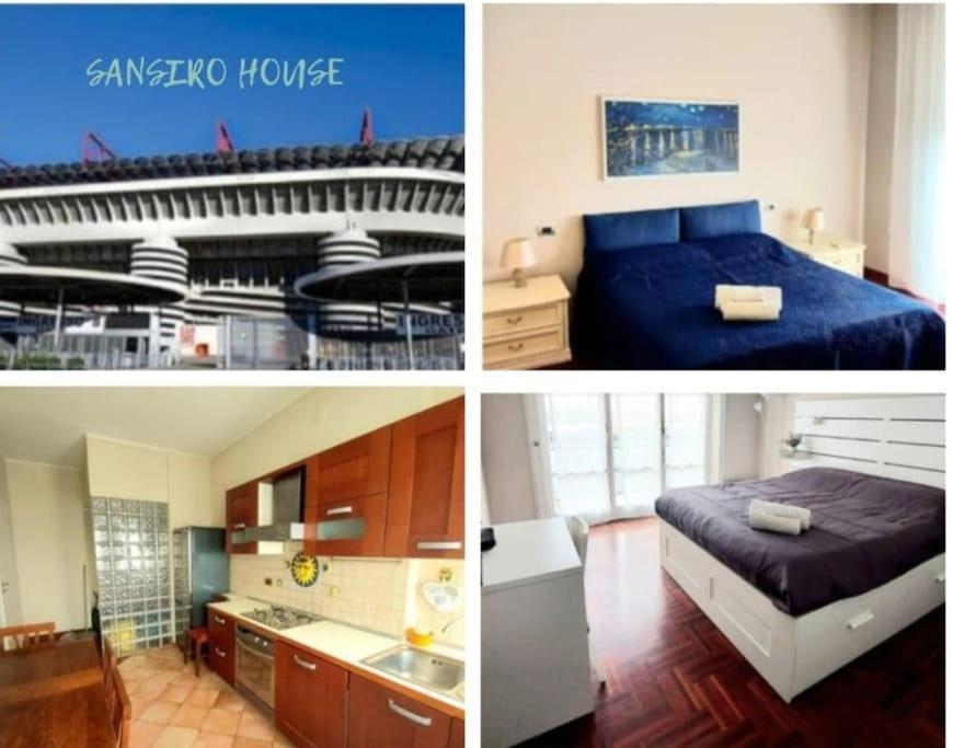 Franco Sansirohouse Rho Mi Fiera Apartman Milánó Kültér fotó